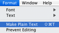 get plain text mac