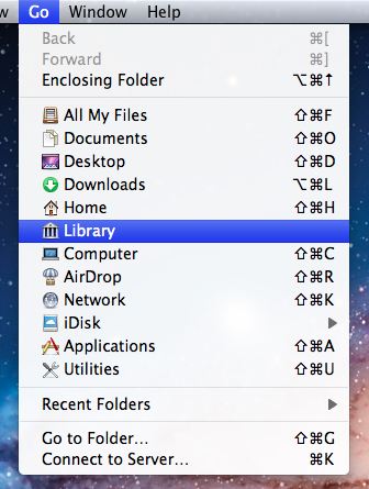 Command Line To Open Finder In Library Folder Mac